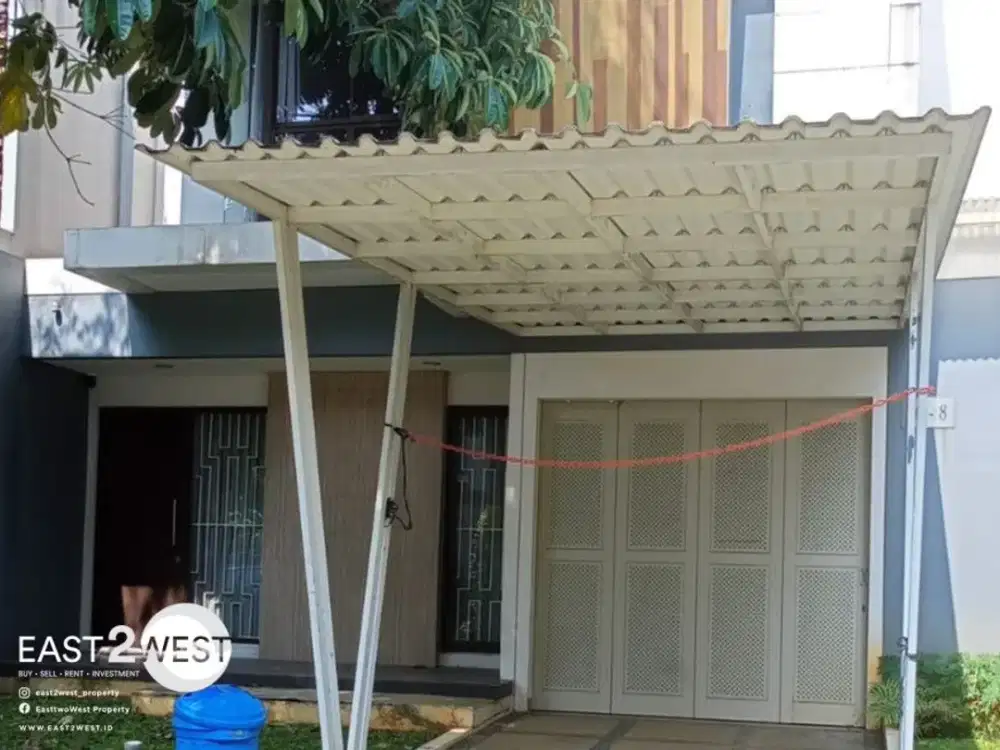 Jual Rumah Cluster Prestigia The Eminent BSD City Tangerang Bagus Nyaman Lokasi Sangat Strategis Siap Huni