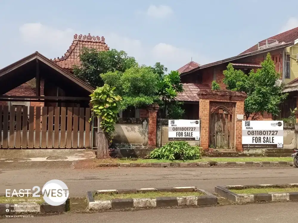 Jual Rumah Joglo Kencana Loka BSD City Tangerang Selatan Nyaman Siap Huni