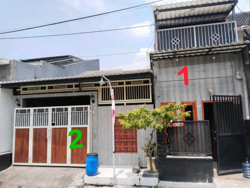 RIK.A133 JUAL RUMAH AREA GKB GRESIK 2 LANTAI SHM PALING MURAH