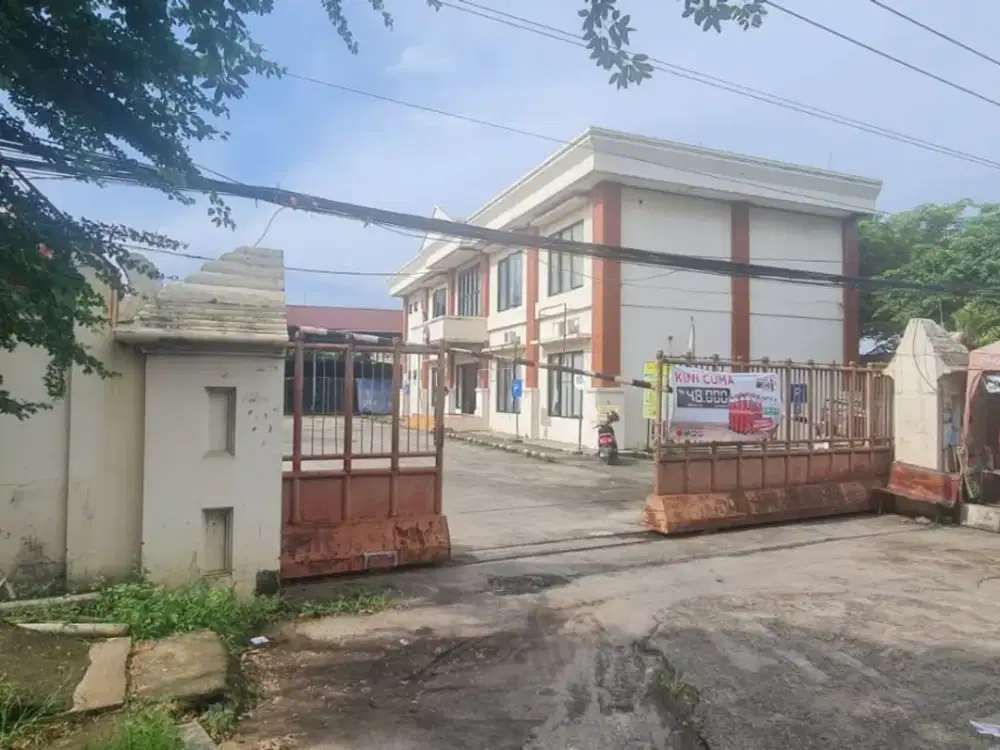 Dijual Gudang  Bekas pabrik  Coca Cola Serang, Banten
