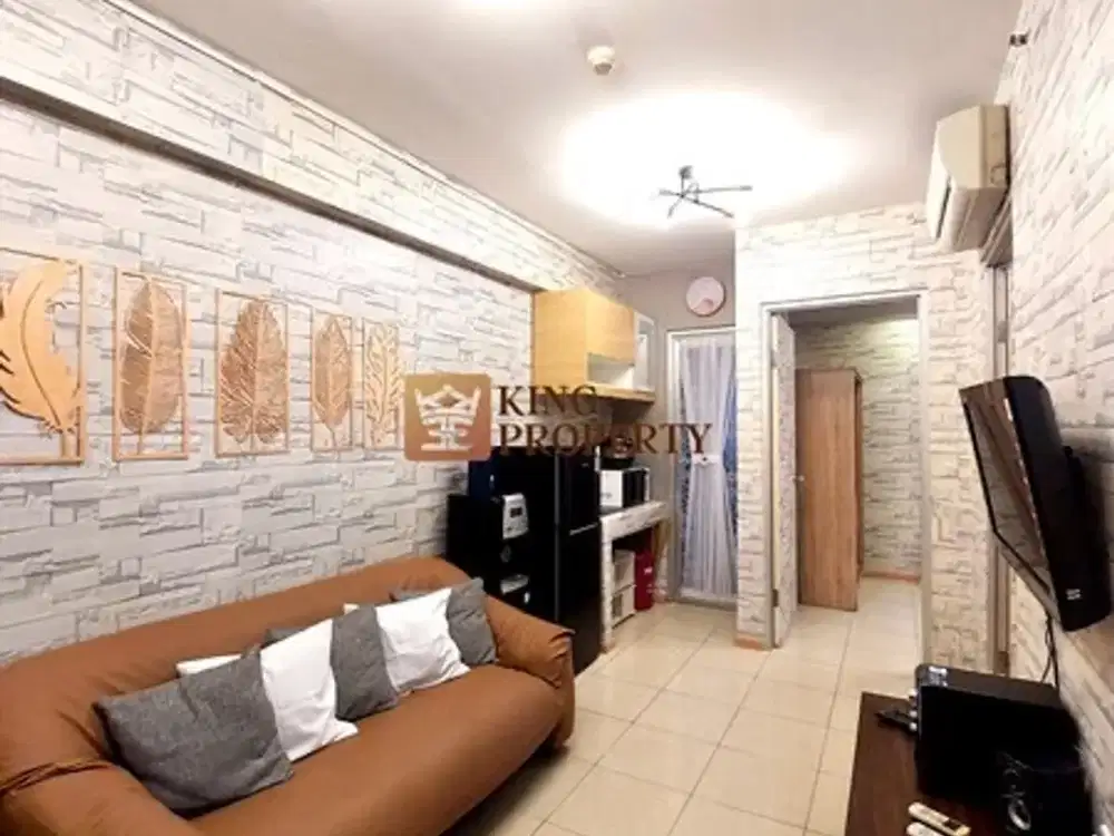 Best View Kota Jkt Dijual 2BR 38m2 Include Furnished Green Bay Pluit