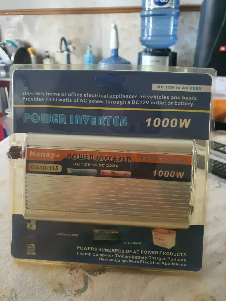 Hanaya power inverter 1000 watt dc 12v to ac 220v | DA10-315