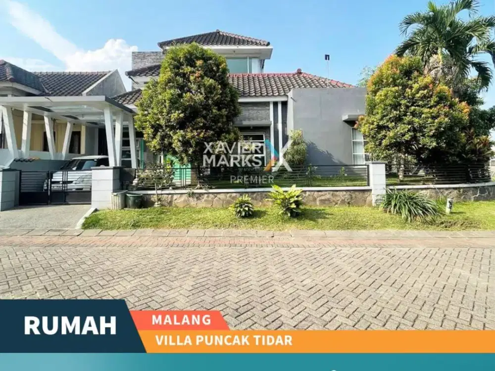 Dijual Rumah Hook Terawat Siap Huni di Villa Puncak Tidar Malang