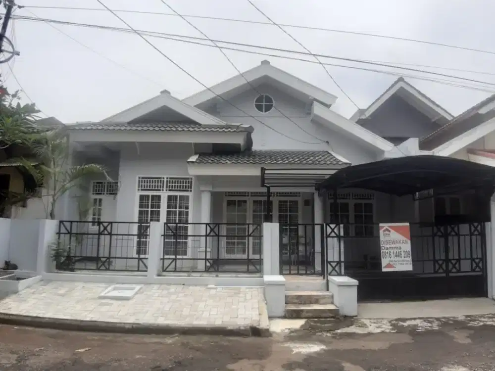 Di Sewakan Rumah Kucica, Bintaro Jaya Sektor 9