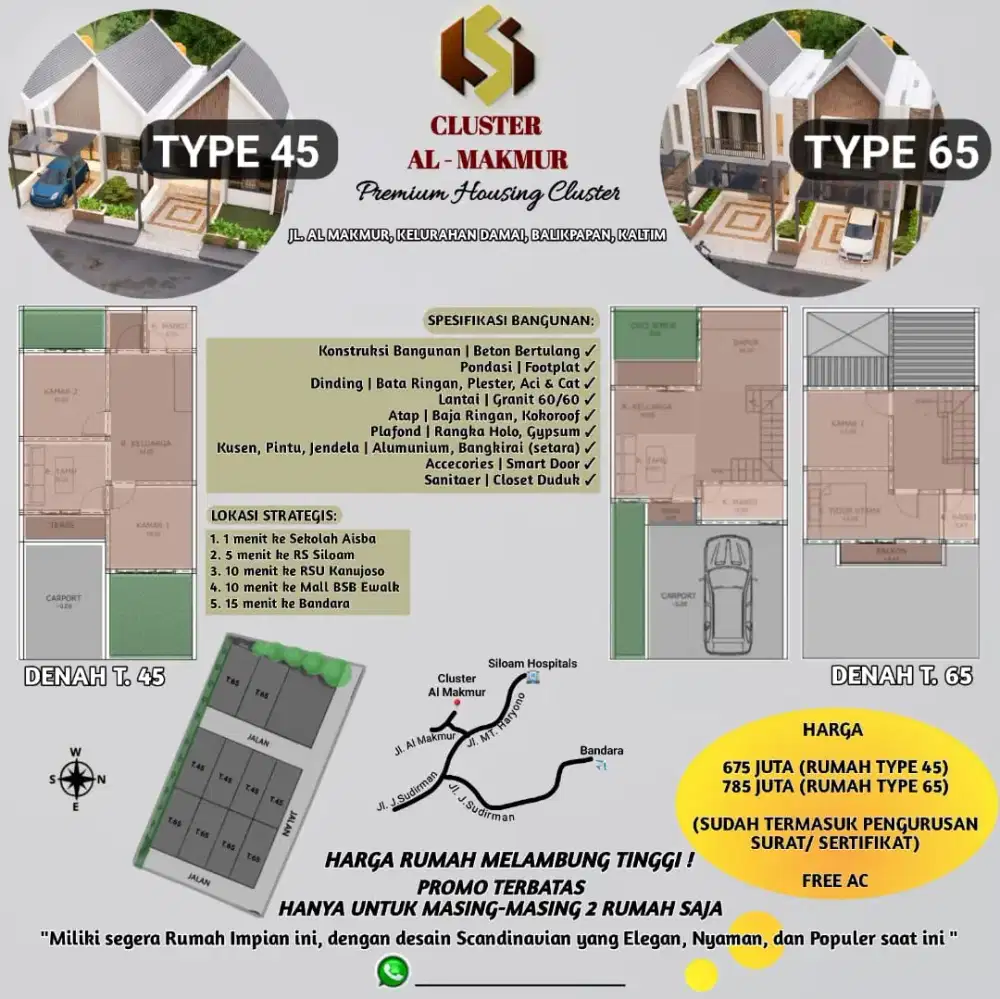 CLUSTER AL-MAKMUR 85/72
