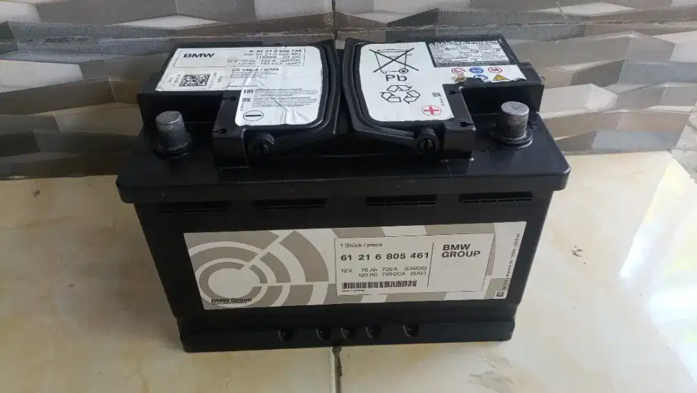 Aki accu copotan BMW DIN 70 ah BMW mercedes fortuner inova reborn