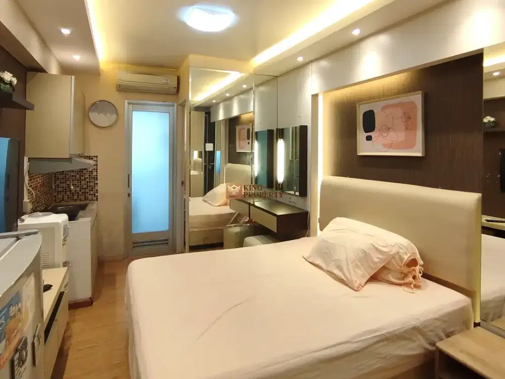 Recommend Sewa Studio 21m2 Interior furnished Green Bay Pluit Baywalk