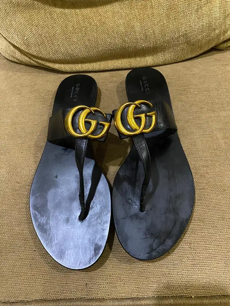 Sandal pria gucci marmont 43 T strap thong good net price