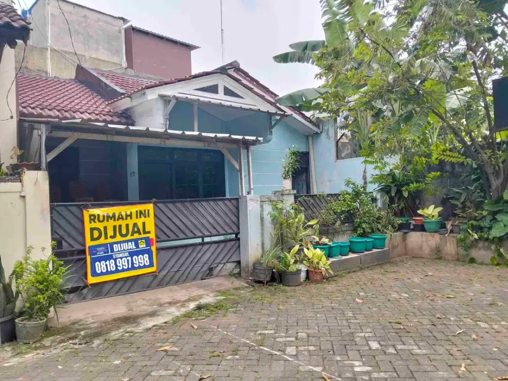 Dijual Murah Jarang Ada Di Komp Karya Indah Pondok Aren Dekat Bintaro Sektor 3,4 dan  5