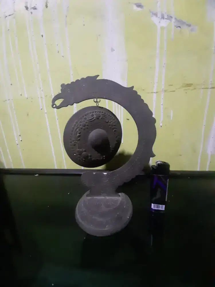 Gong mini jadul kuningan