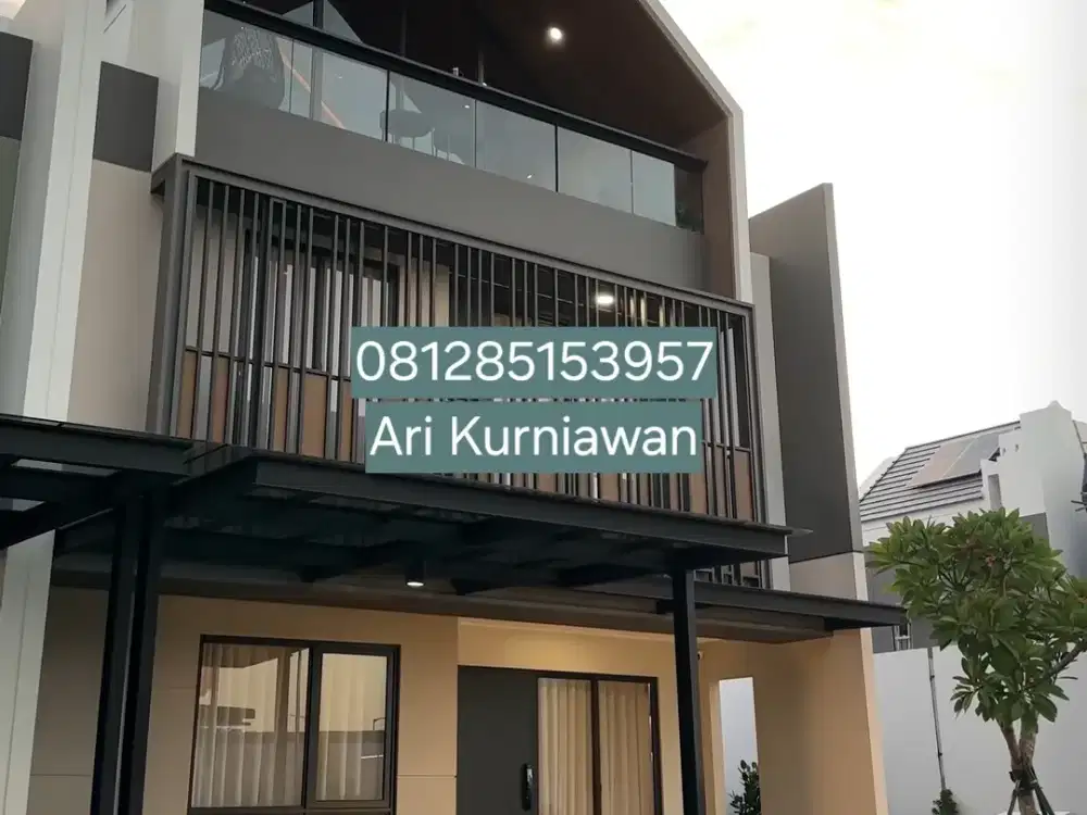CARI RUMAH 2,4M first hand? 3lantai termurah LEONORA SUMMARECON SERPON