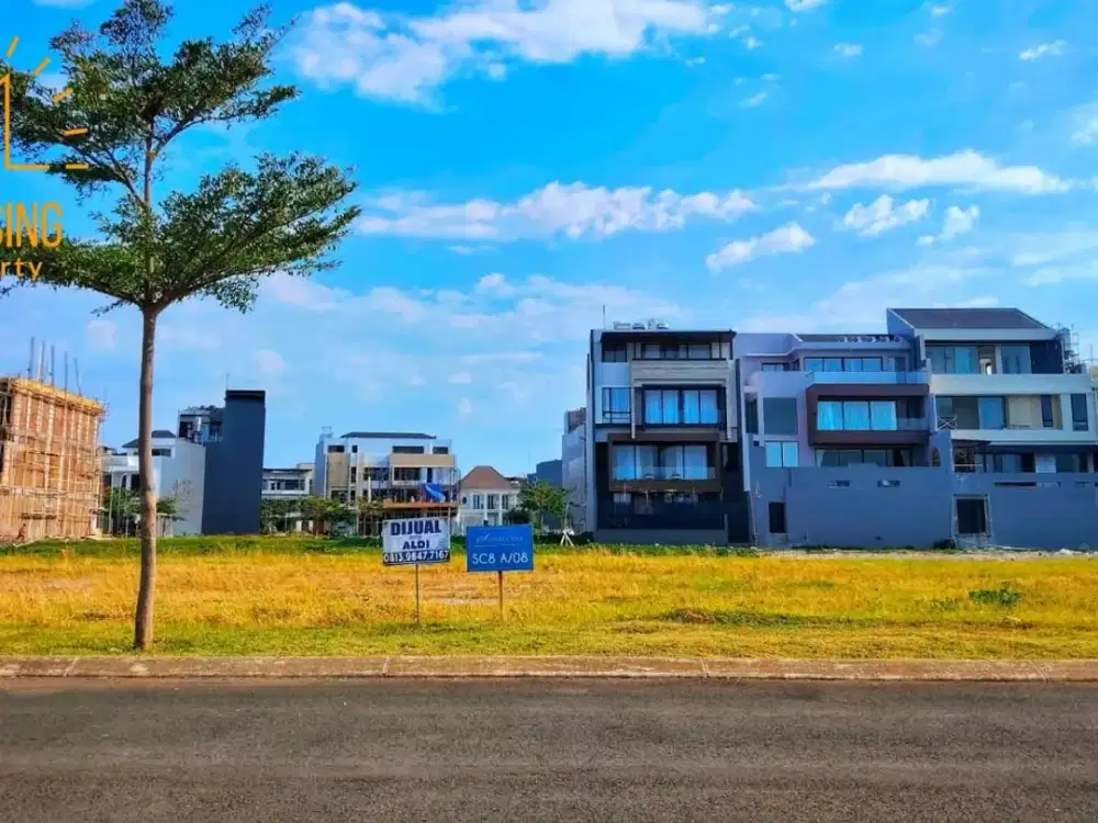 Kavling Rumah Sultan bisa garasi Yacht