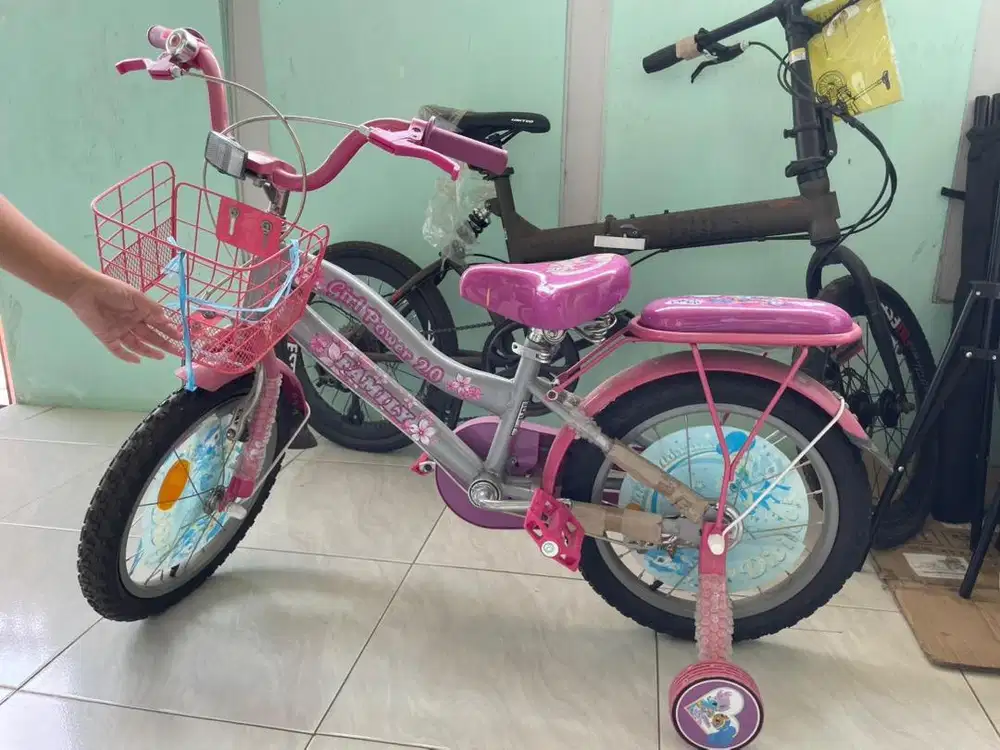 sepeda baru beli masih mulus