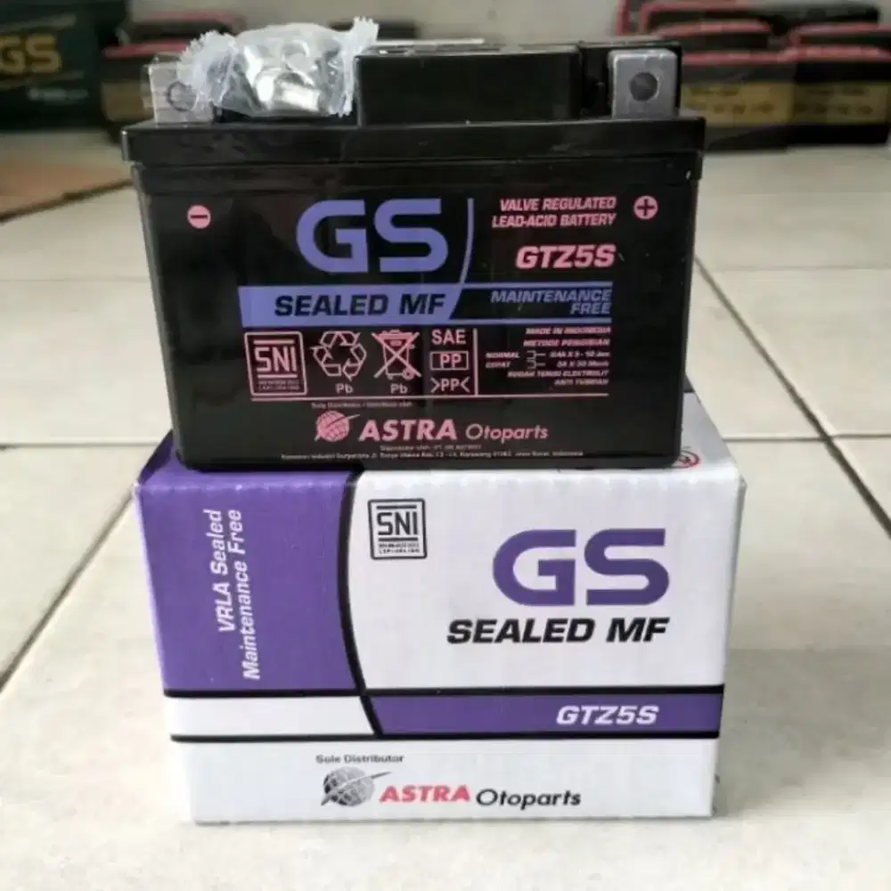 Kami jual accu GS GTZ5S