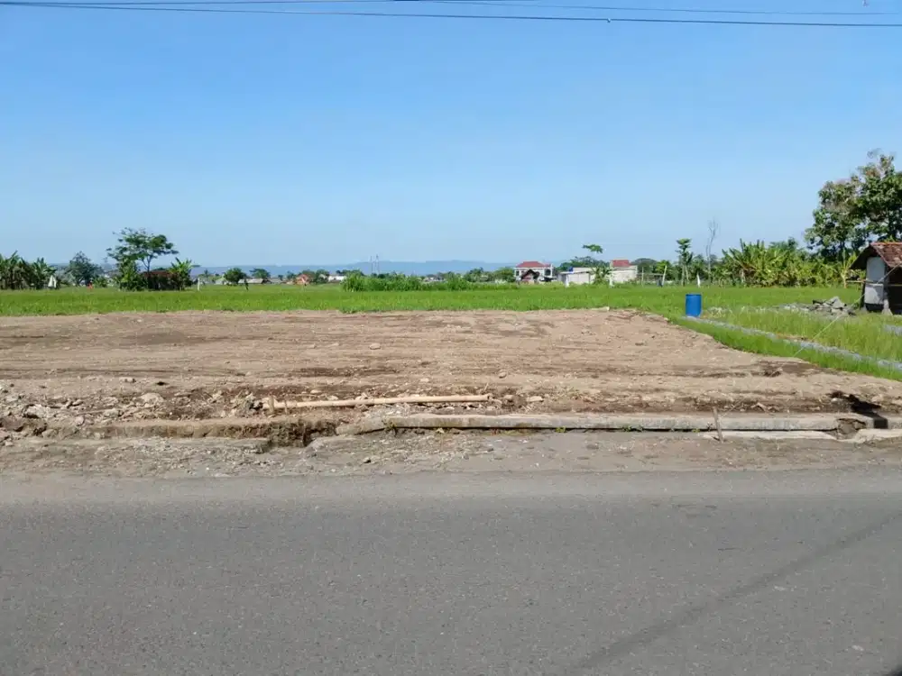 Dekat Pamella 7 Supermarket,Tanah Tepi Aspal cocok Tempat Usaha-Hunian
