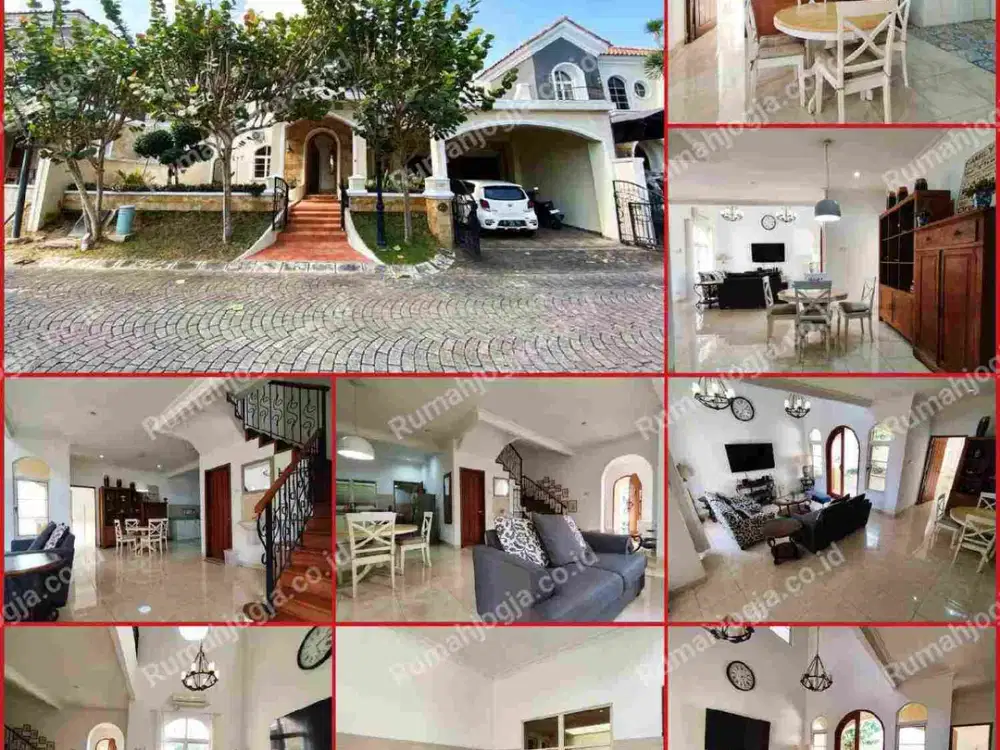 rumah mewah dalam perumahan elit casagrande pinggir ringroad utara