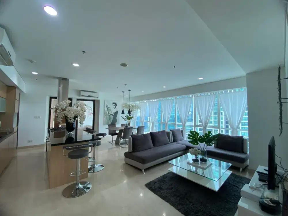 Disewakan Apartemen Setiabudi Sky Garden 3 Kamar Pool View