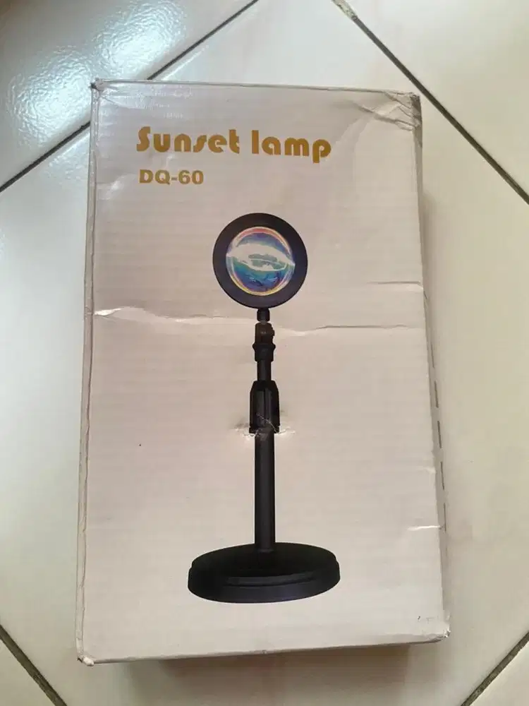 Sunset lamp / lampu konten