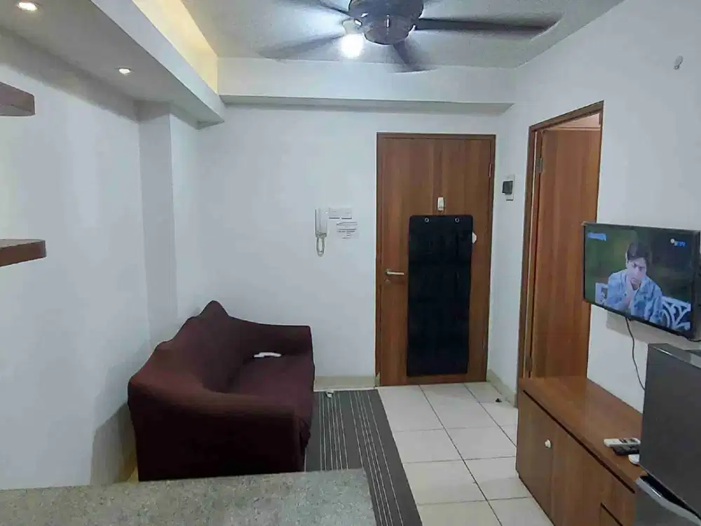 sewa cepat apartemen greenbay pluit 2br furnish lantai rendah