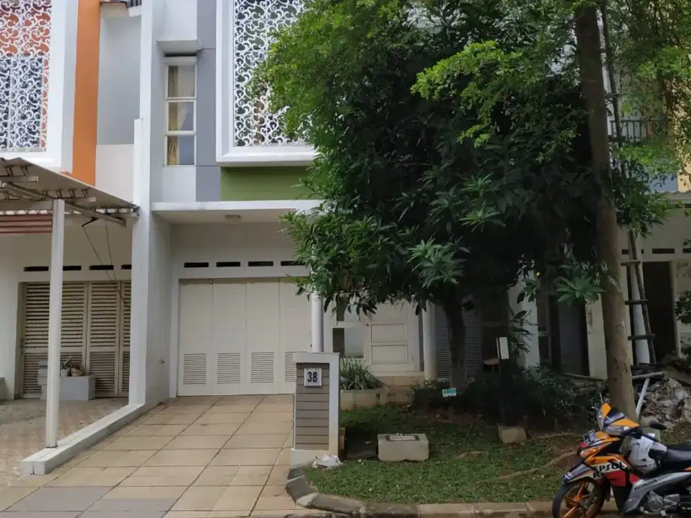 Rumah Modern 2 Lantai Cluster Darwin Gading Serpong, Semi Furnished