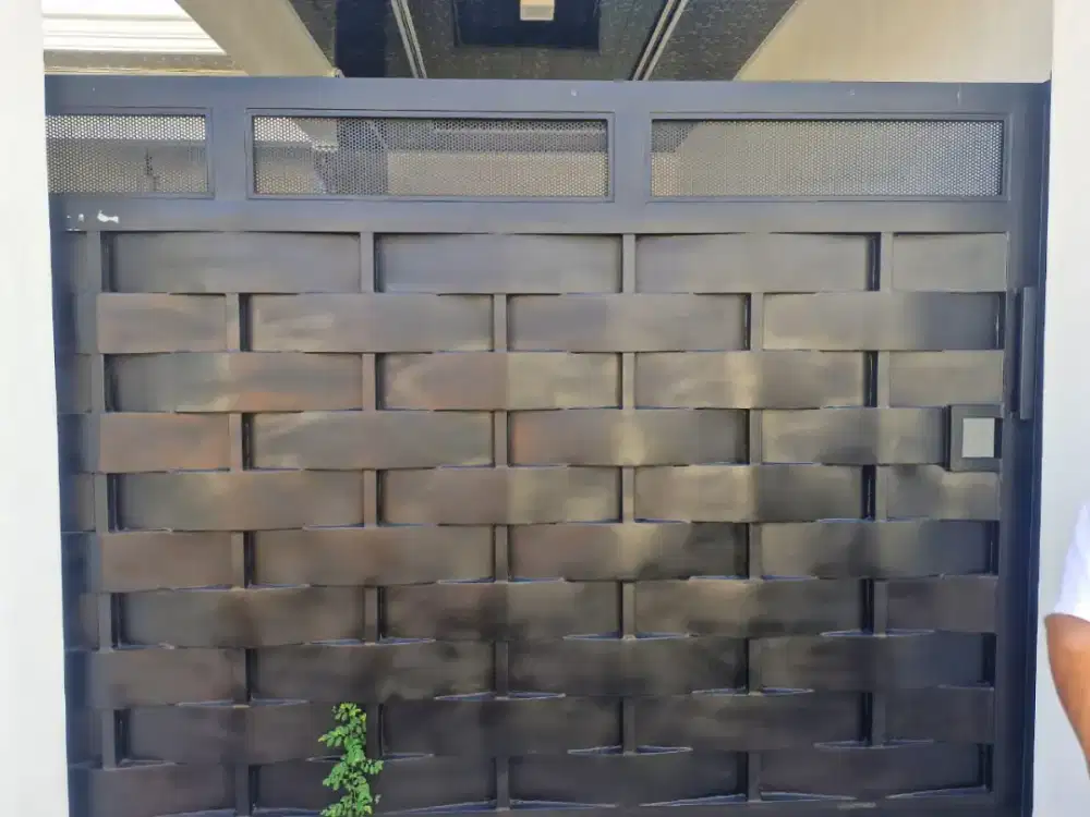 Tukang las pembuatan pagar kanopi tralis pintu