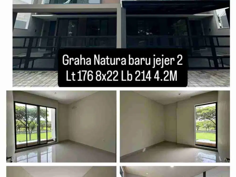 rumah baru gress Graha Natura mewah