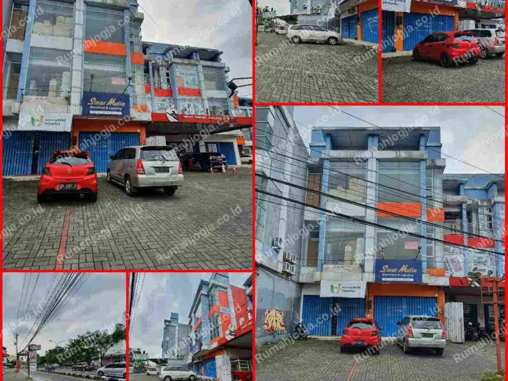 ruko usaha 3 lantai pinggir ringroad Utara condongcatur