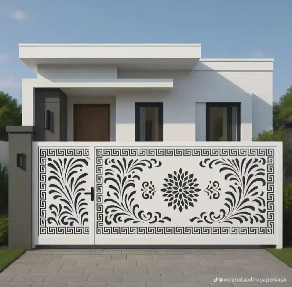 Bengkel las pembuatan pagar kanopi tralis pintu