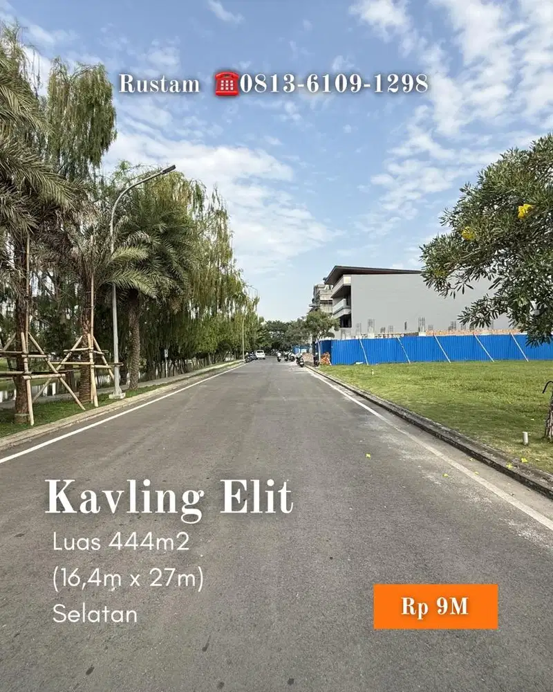 Kavling view Danau citraland gama city medan