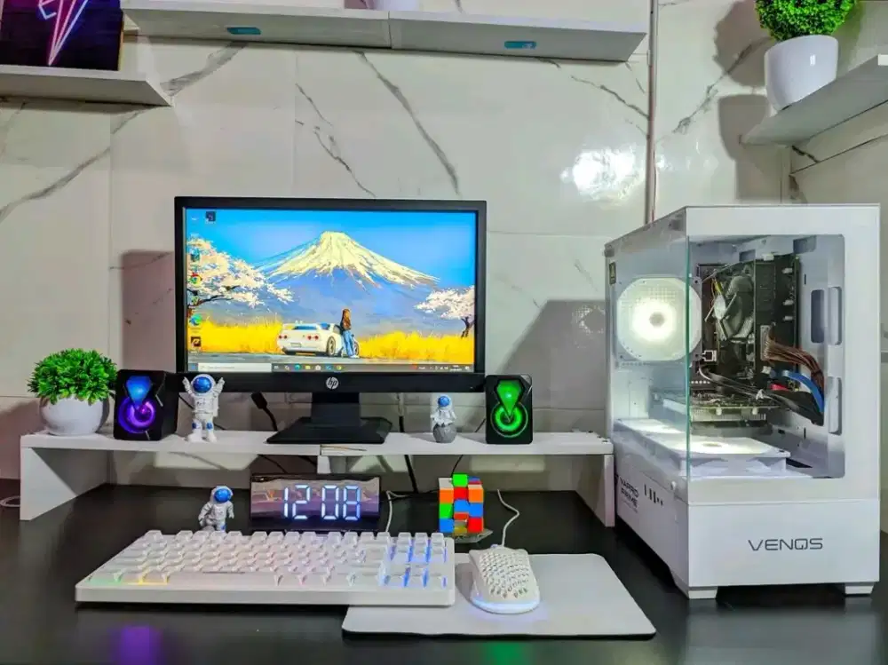 Pc gaming editing i7 3770/Ram 16Gb/Ssd 256Gb fullset tinggal pakai