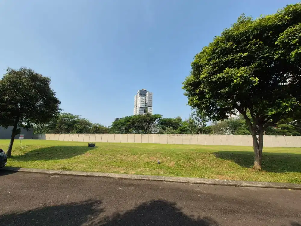 KAVLING TANAH VIEW DANAU Sutera Victoria Alam Sutera SIAP BANGUN