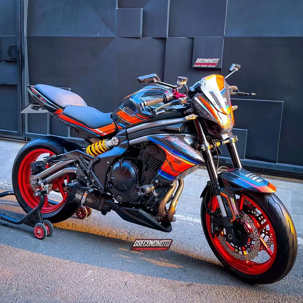 MOGE ER6N ‼️ER6 N FULL MODIF SUPERMOTO RALLY TRAIL MOGE MURAH ER6N