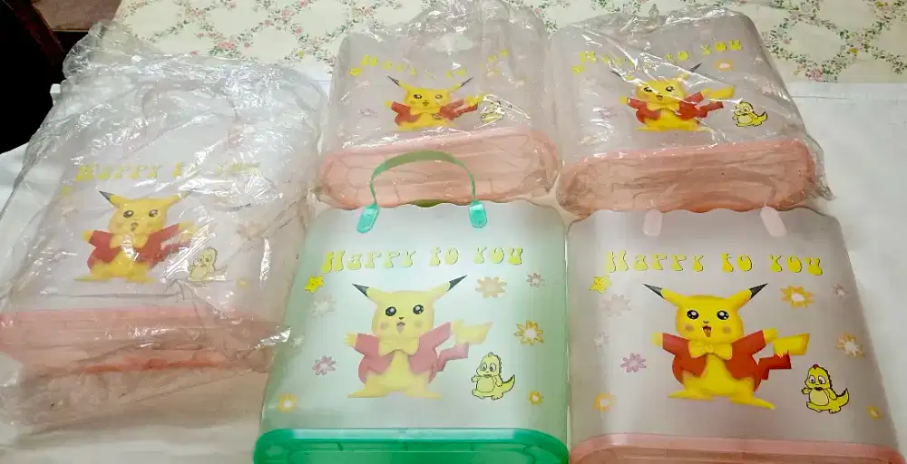 Tas keranjang pikachu pokemon