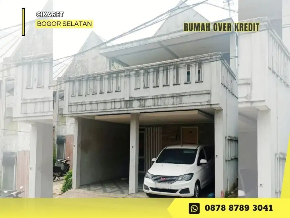Rumah 2lantai 69JT Over Kredit di Shafa Townhouse dkt stasiun