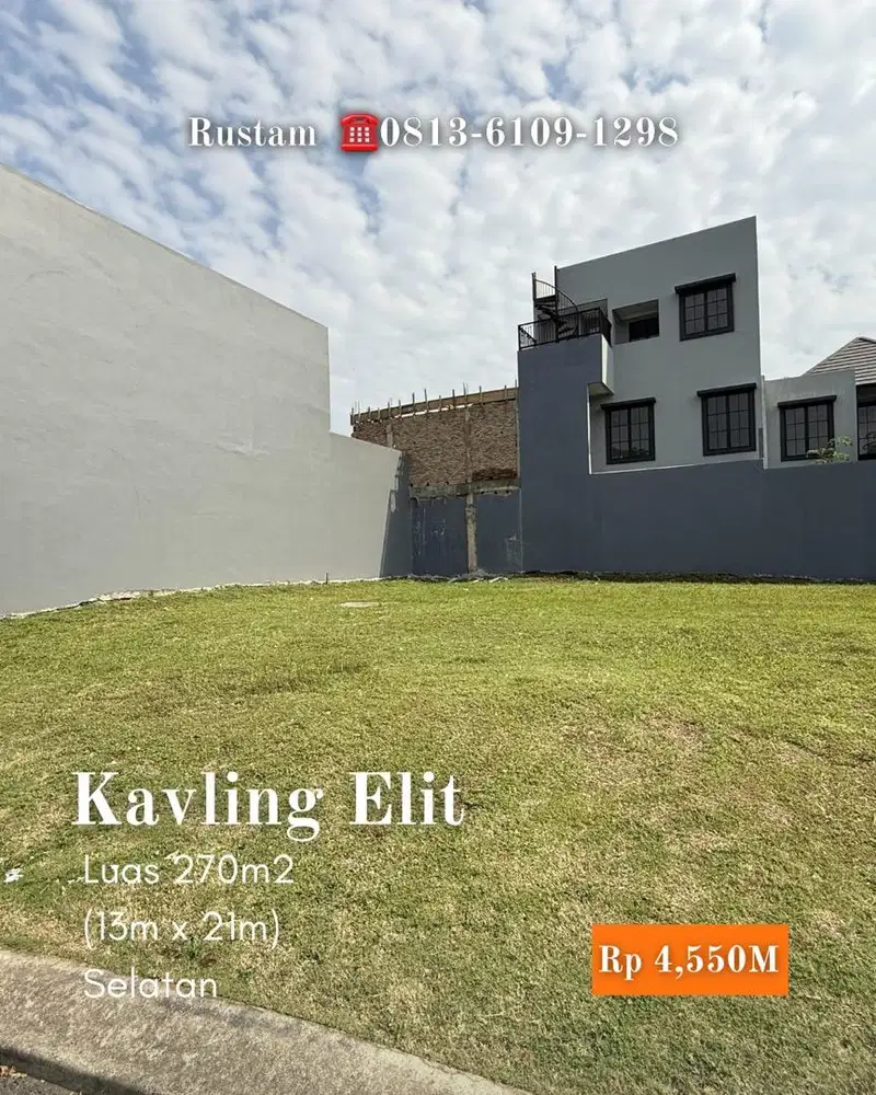 Kavling view Danau citraland gama city medan