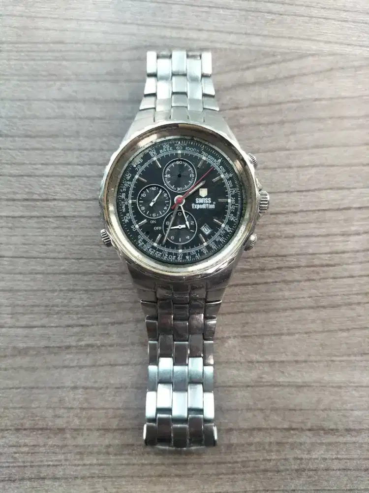 Di Jual Jam Tangan Swiss Expedition SE6012M Original
