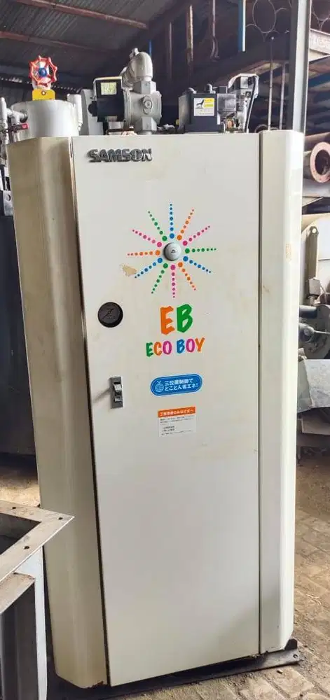 Steam Boiler Samson 500 kg/h Gas Tahun 2017 Kondisi Baru