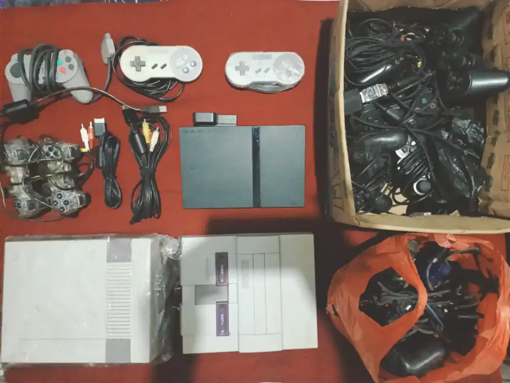 Jual Borong Sngt Mrh PS2 Mini, Super Nintendo, Nintendo, Joystick Dll