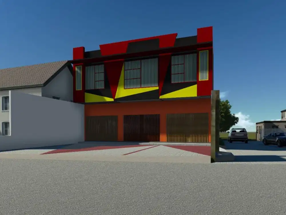 DiSewakan 3 Unit Ruko 21/2 lt Gabung Murah Luas Strategis Ex IndoMaret Ciomas Bogor Nego