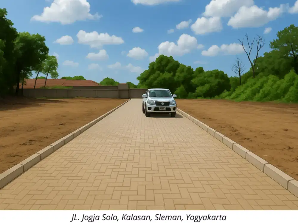 Tanah Siap Bangun Di Kalasan, Jalan Raya LPMP Sleman Jogja