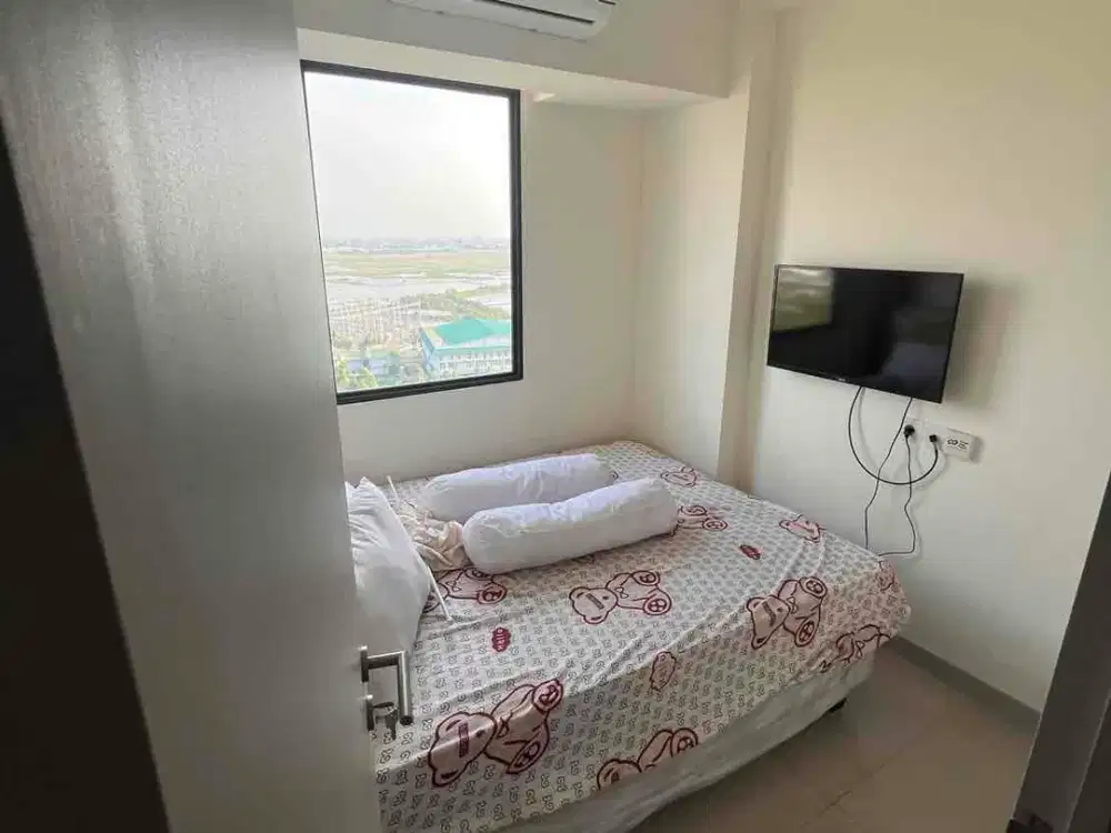 Dijual Apartemen Osaka Riverview Pik2 2br 26m2 furnish price 305jt