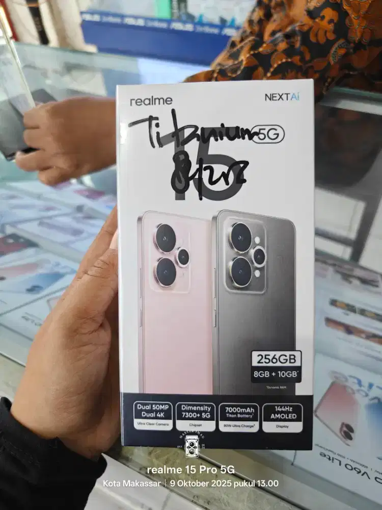 PROMO REALME 15 5G RAM 8+10/256 7000 MAH