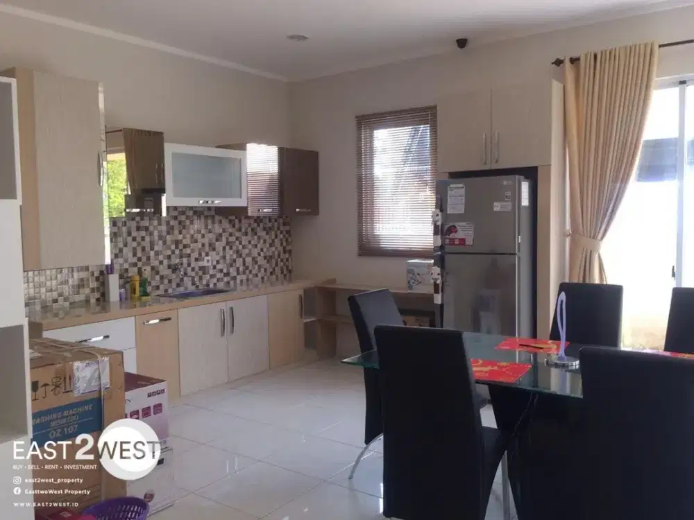 Jual/Sewa Rumah Cluster Cajuputi De Park BSD City Tangerang Bagus Siap Huni Mewah