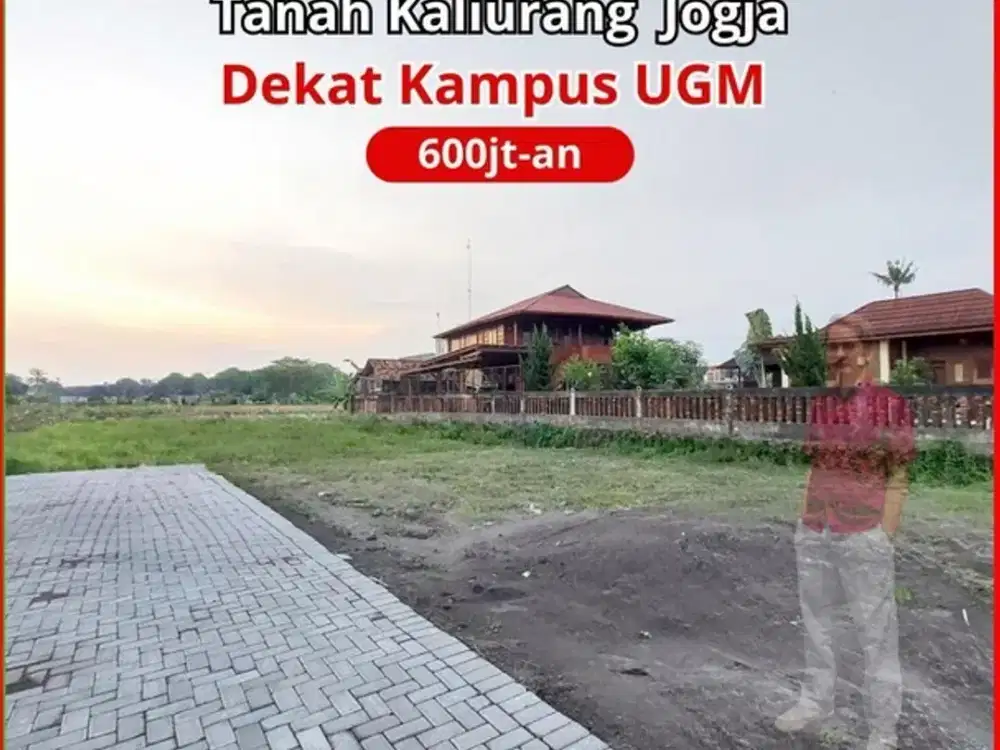 Tanah Murah tapi boonk Dekat UGM akses papasan