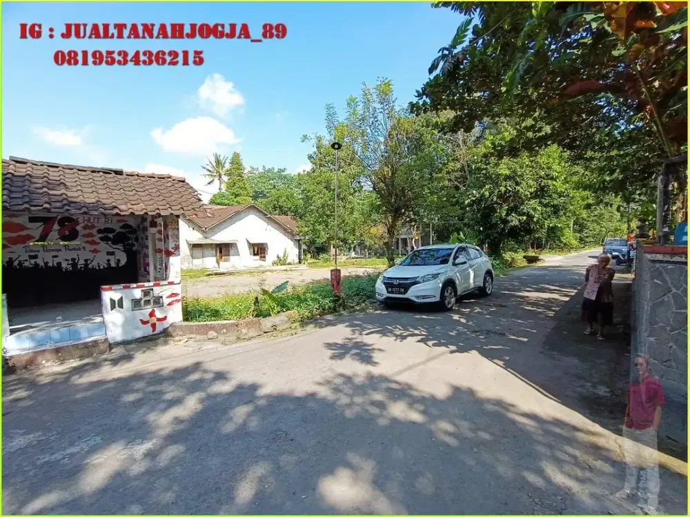 Siap bangun dekat UII tepi aspal Tanah Murah Jogja