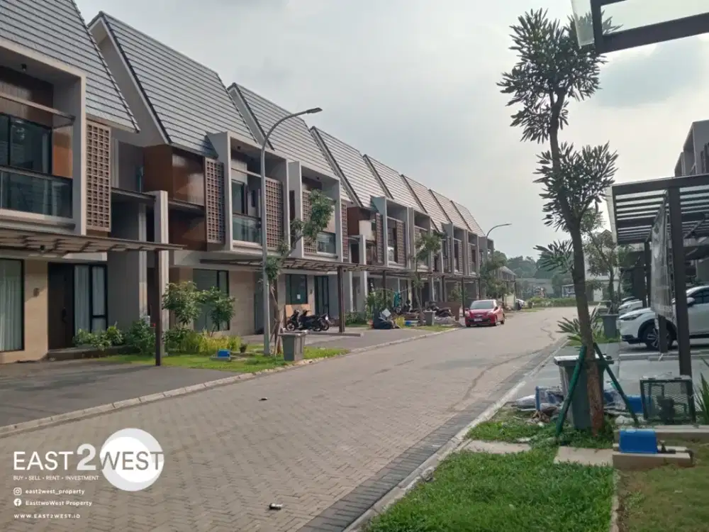 Sewa Rumah Cluster Aeris Citra Garden Serpong Cisauk Tangerang Unit Baru Siap Huni