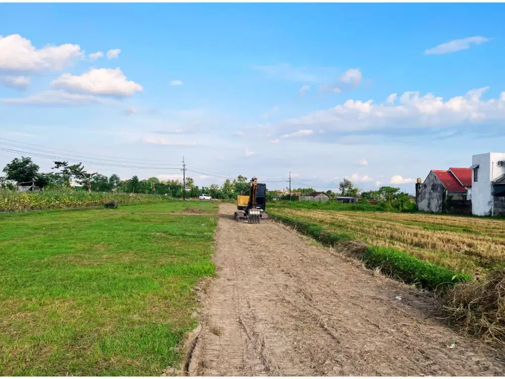 View Sawah, Tanah Sidoarum Jalan Godean Akses Mudah