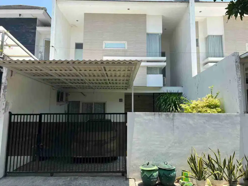Rumah Modern semampir tengah Merr Rungkut sukolilo Surabaya