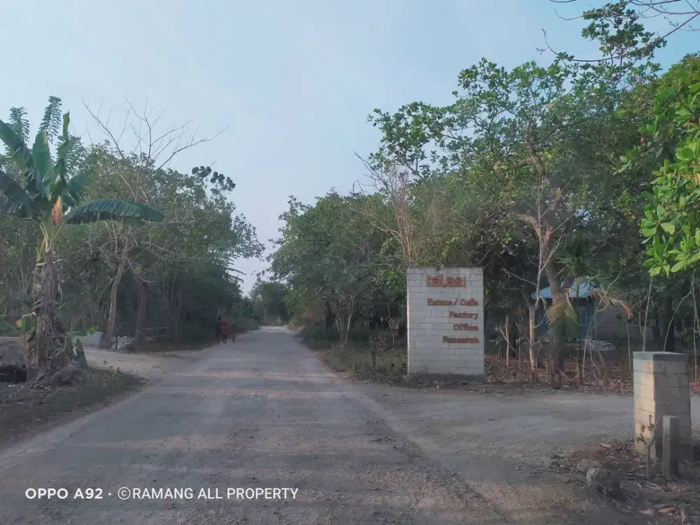 Dijual Tanah Strategis Dekat Wisata Rumah Budaya & Perusahaan TALASI