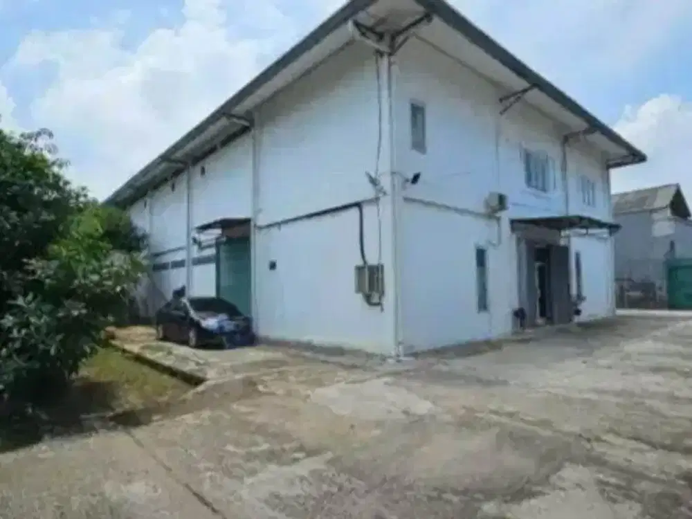DIJUAL BANGUNAN PABRIK AREA PEGADUNGAN KALIDERES DEKAT KE CITRA 2
